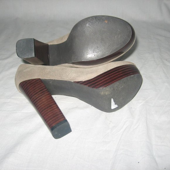 Steve Madden PDESII Suede Leather High Heel Shoes6 - Picture 7 of 7